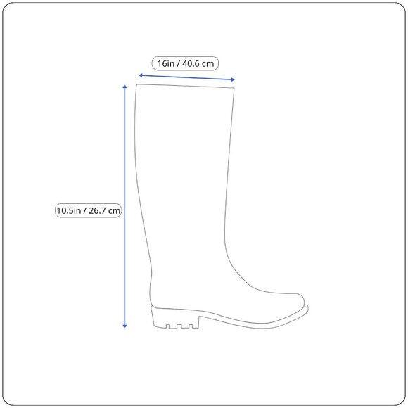 Statesman Unisex Black Rubber Field Runner Waterproof Insulated Boots Sz M11/W12 - Picture 11 of 11